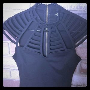 FASHION‎ NOVA bondage dress